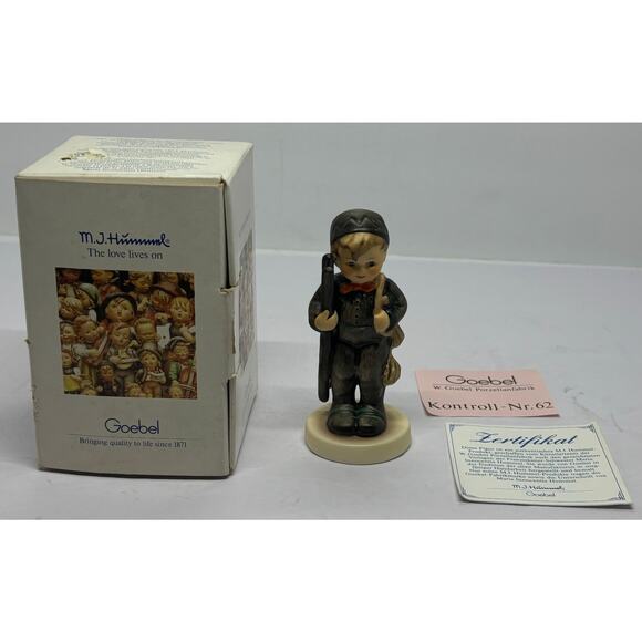 Vintage Goebel Hummel Figurine Chimney NOS Sweep 975 Model 12 TMK-7 Original Box - Picture 1 of 9